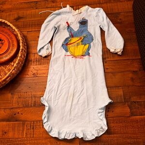 VINTAGE 80s Sesame Street‎ Nightgown